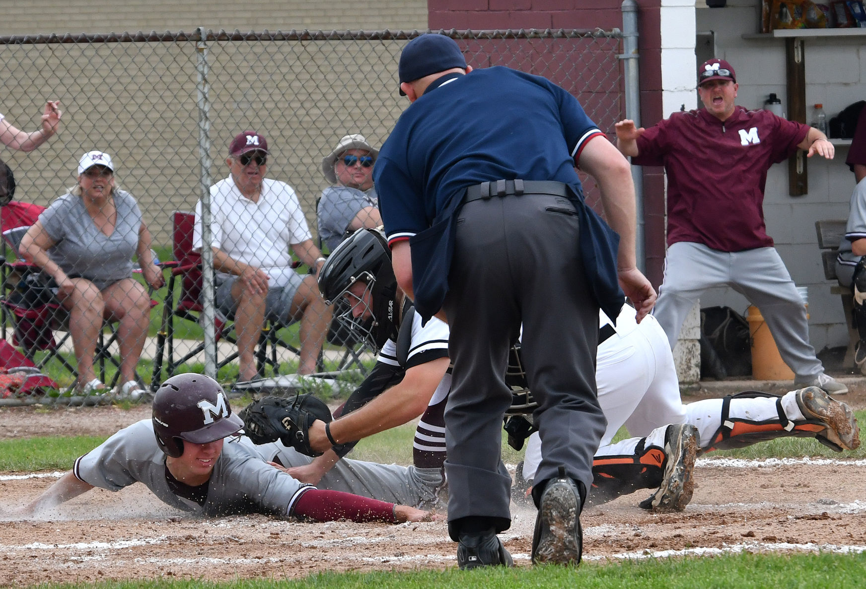 Moline vs Normal Community Class 4A Moline baseball regional final.